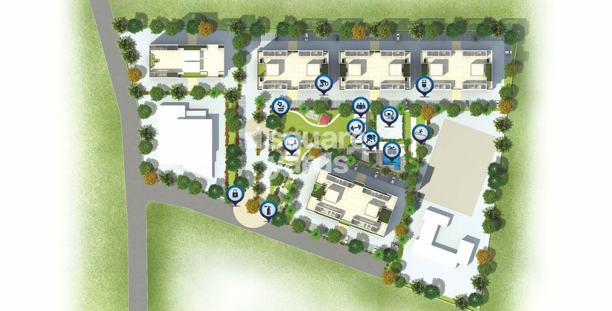 Mulik Luxuria Master Plan Image