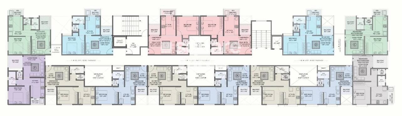 Mungase Towers Floor Plans