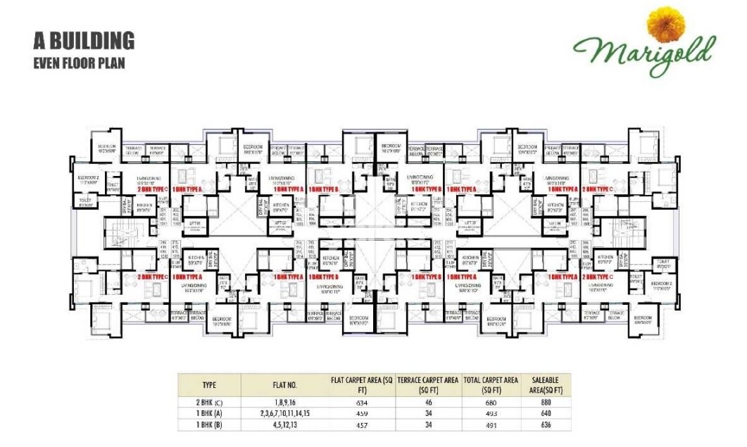 Nagpal Marigold Floor Plans