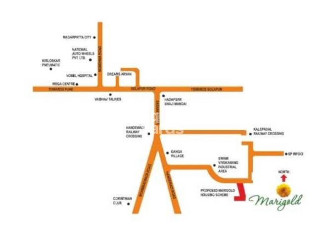 Nagpal Marigold Location Image