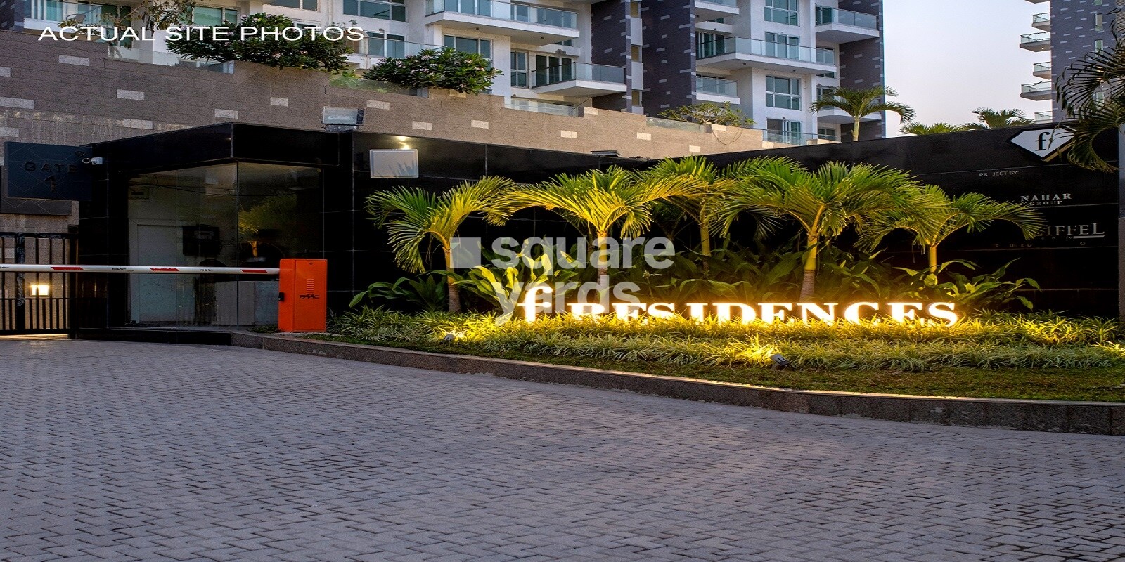 Nahar F Residences Entrance View 2