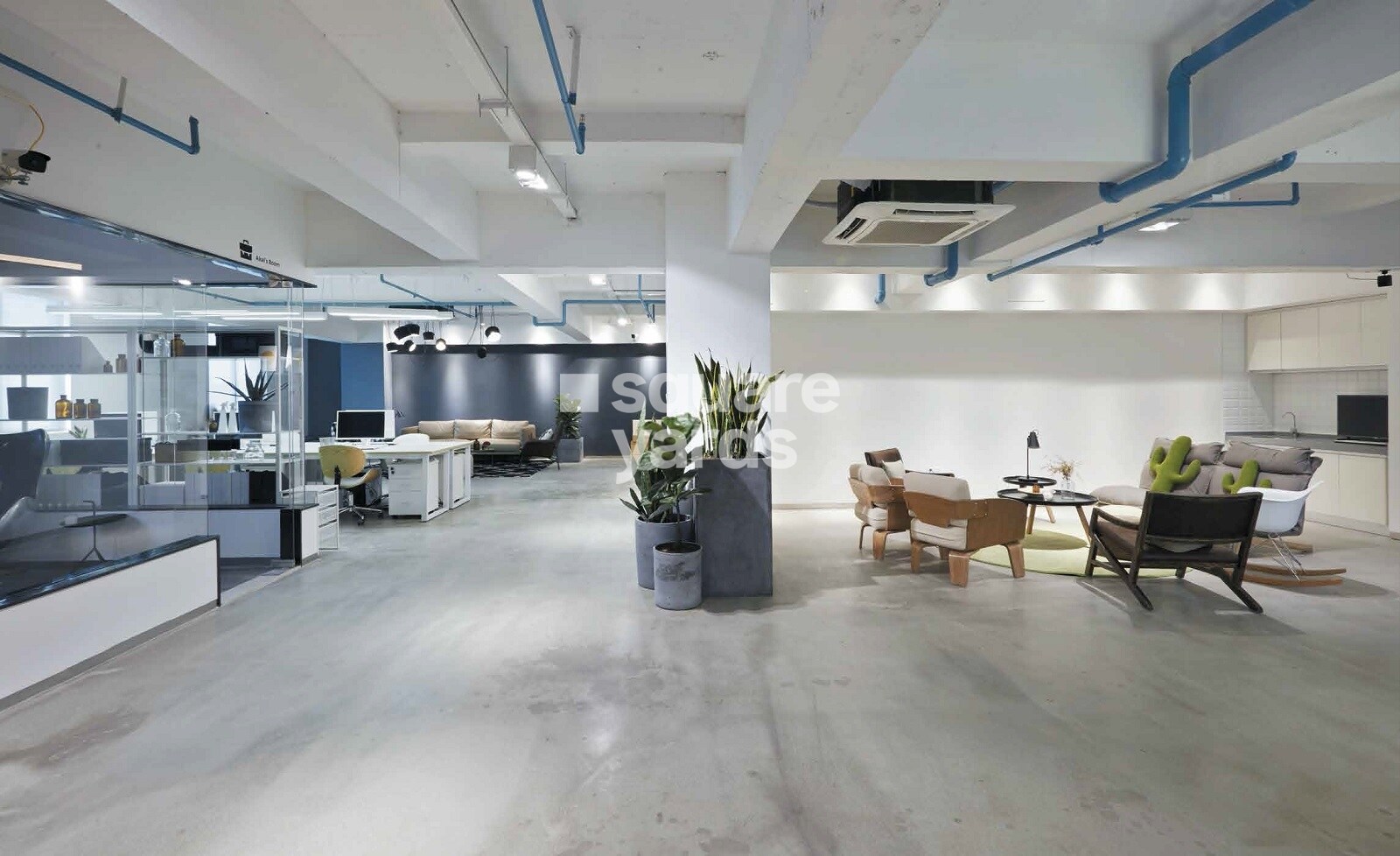 Naiknavare 7 Business Square Commercial Interiors 1