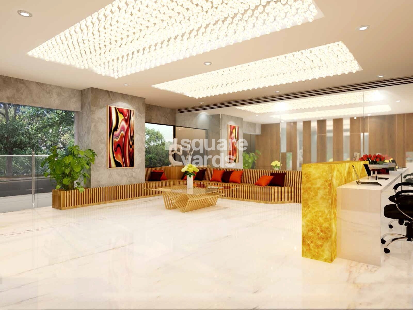Naiknavare 7 Business Square Commercial Interiors 3