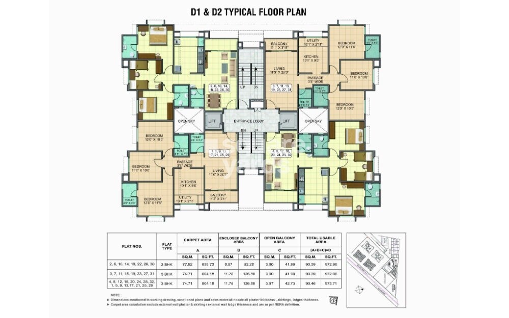 Naiknavare Dwarka Apartments Floor Plans 3