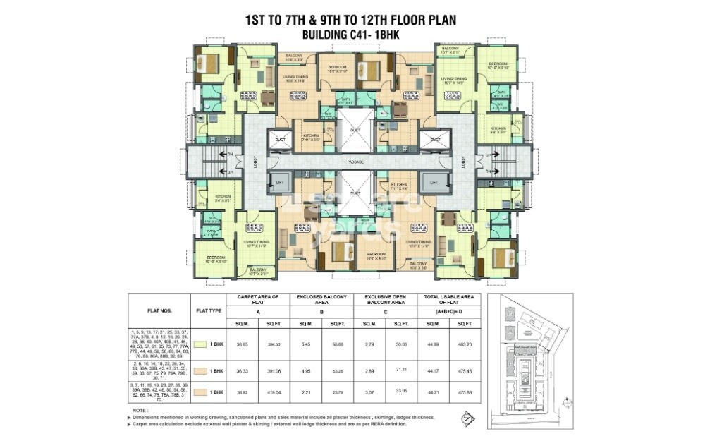 Naiknavare Dwarka Apartments Floor Plans 5