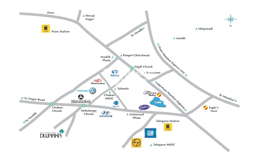 Naiknavare Dwarka Apartments Location Image