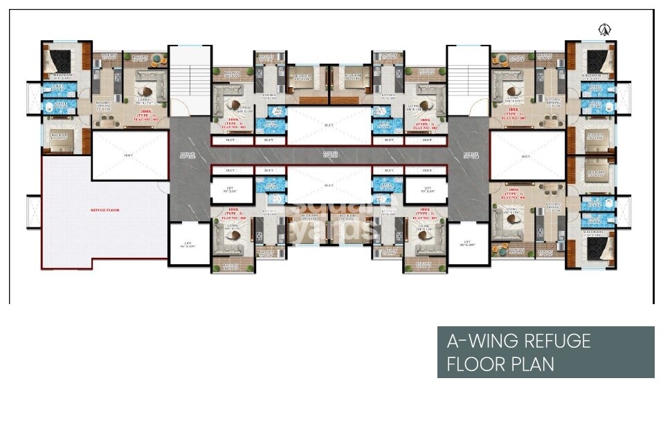 Nakoda Castle Gate Floor Plans