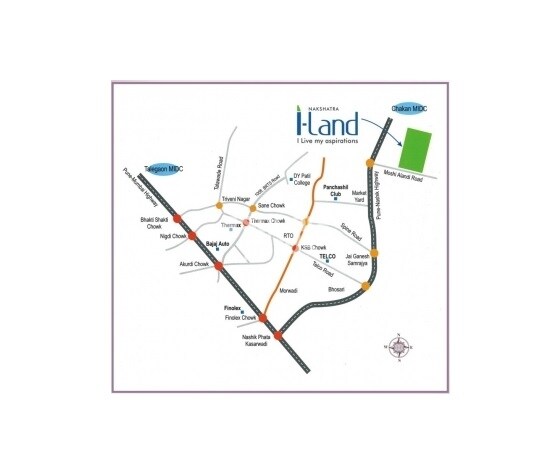 Nakshatra I Land Location Image 1