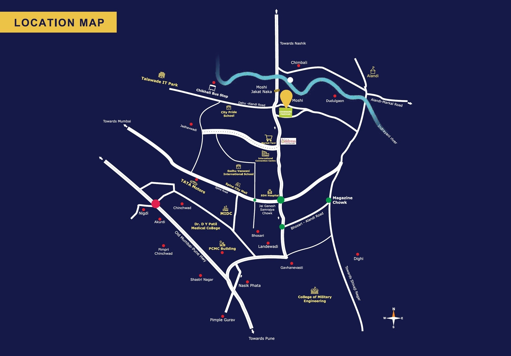 Nakshatra I Land Location Image 2