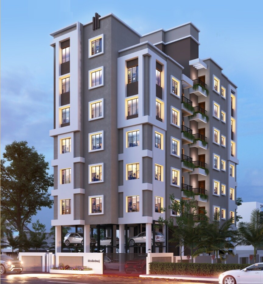 Nakshatra Madhukunj Apartment Exteriors