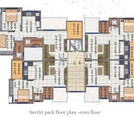 Nakshatra Savitri Park Floor Plans