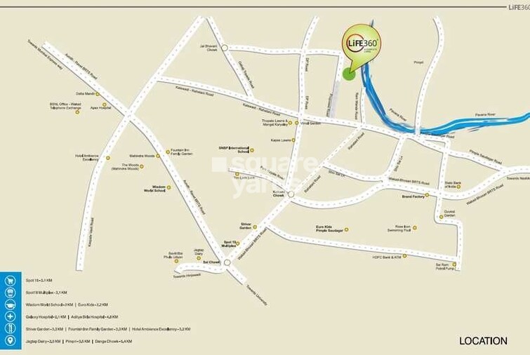Namrata Life 360 Location Image