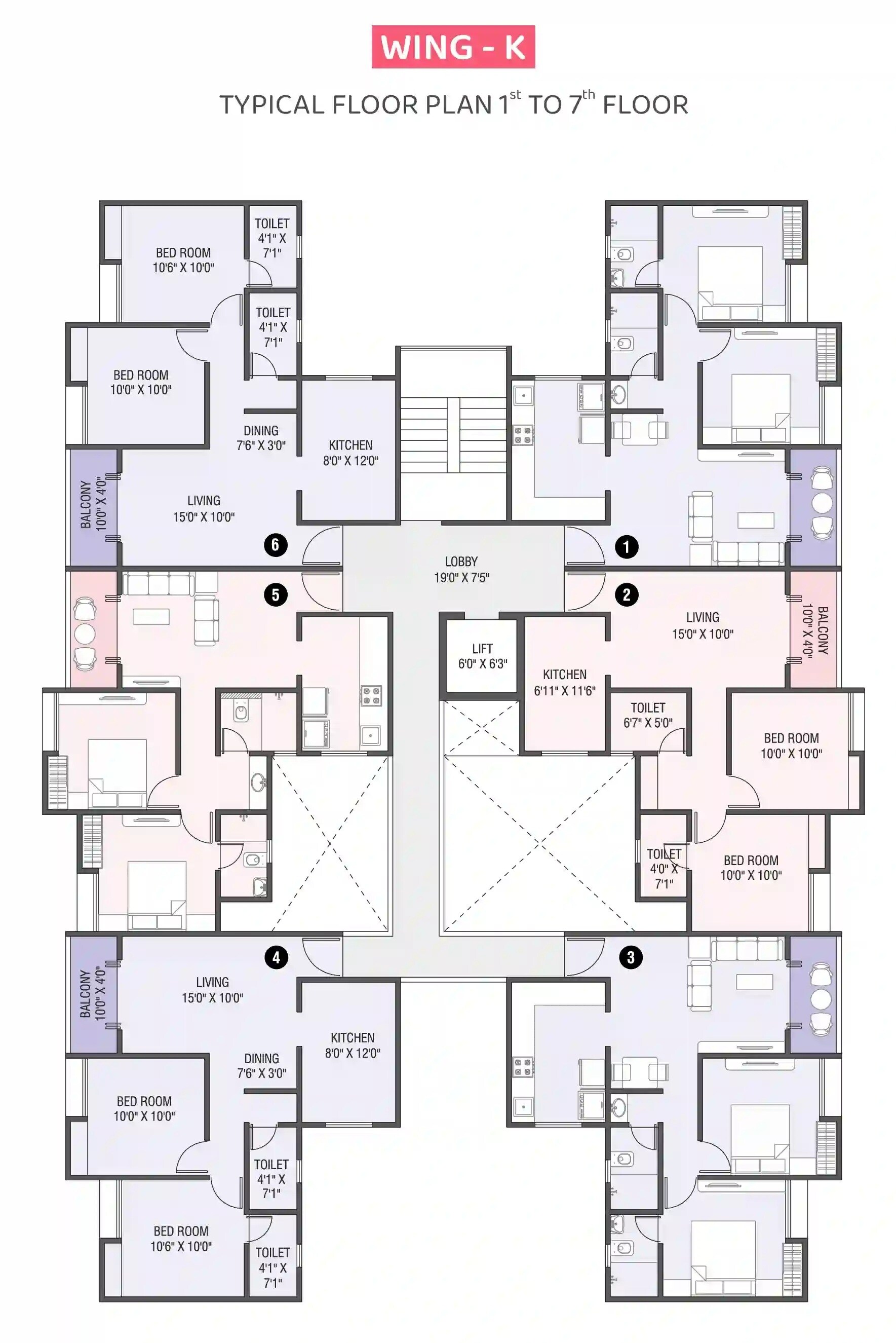 Namrata Sarvam Floor Plans