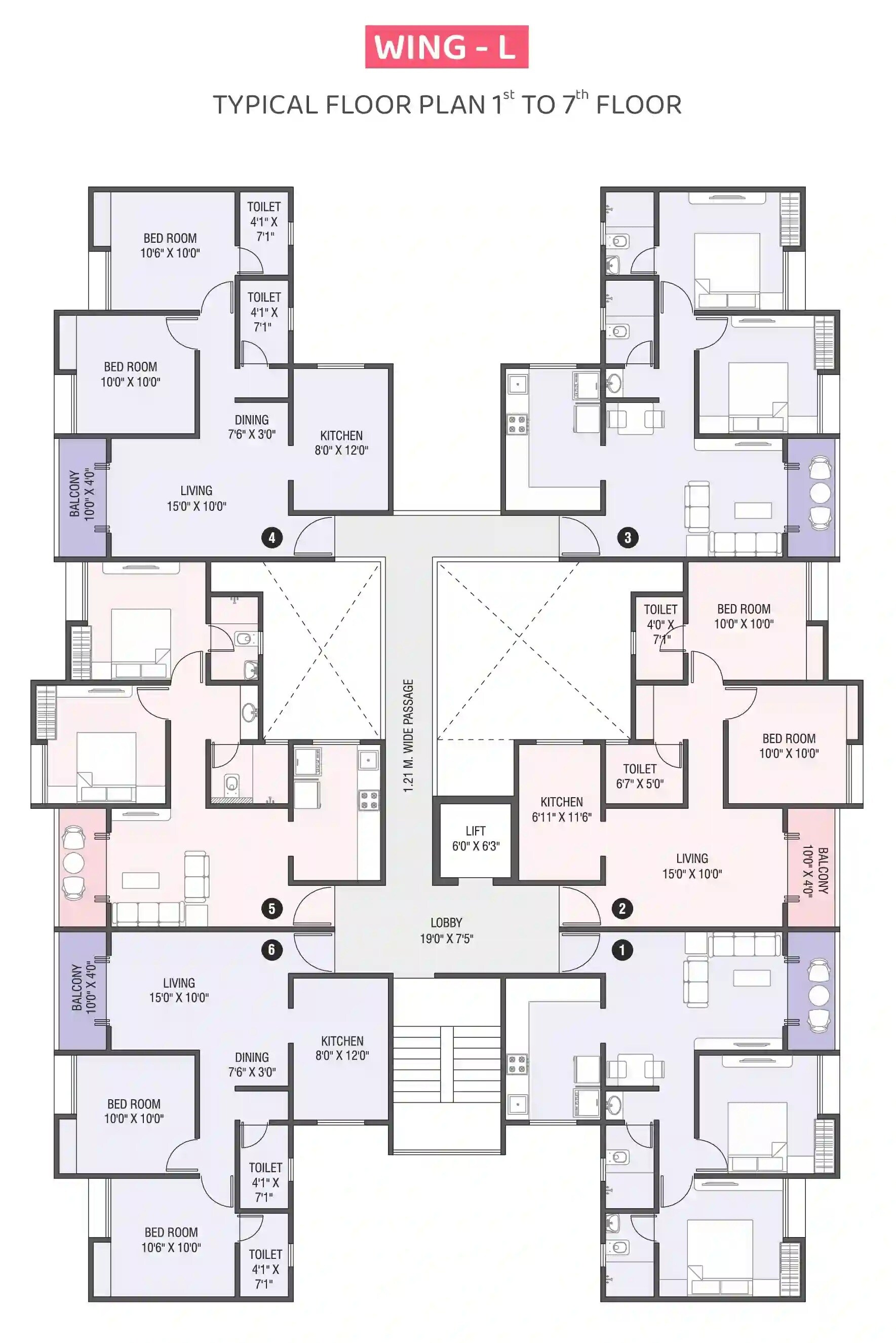 Namrata Sarvam Floor Plans