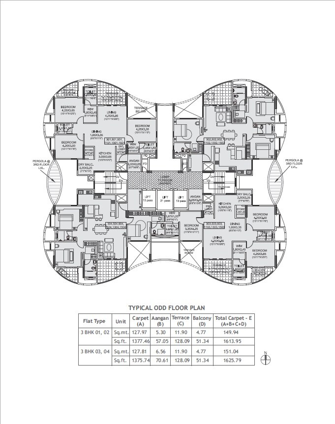 Nandan Prospera Gold Floor Plans 1