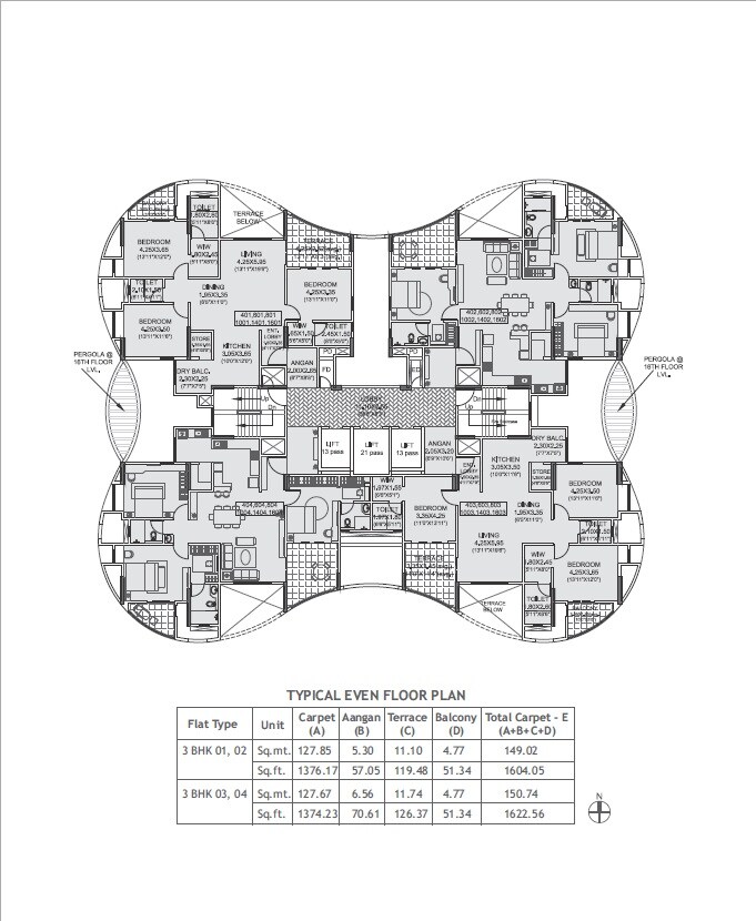 Nandan Prospera Gold Floor Plans 2