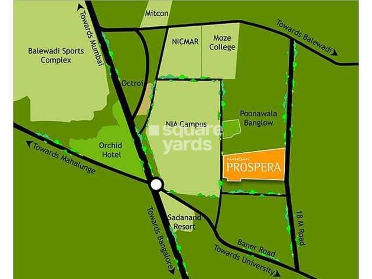 Nandan Prospera Location Image