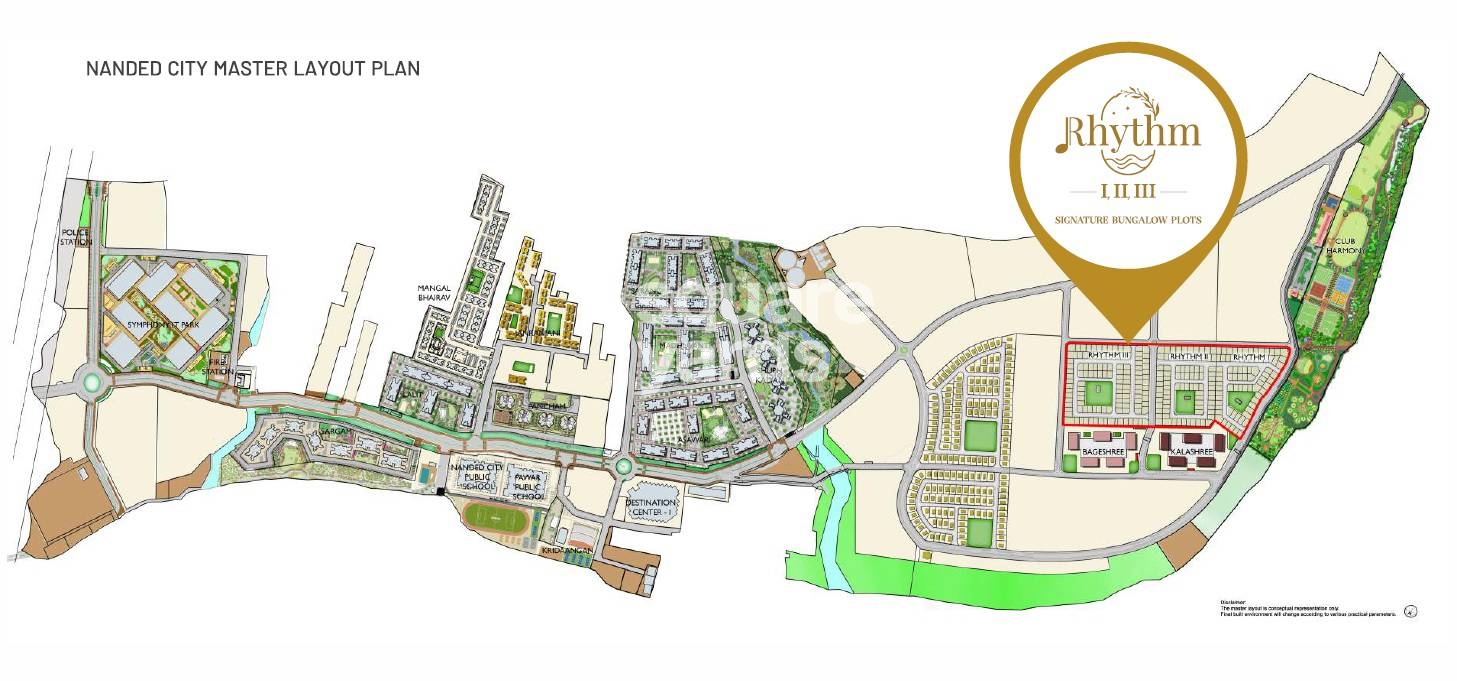 Nanded City Rhythm Master Plan Image