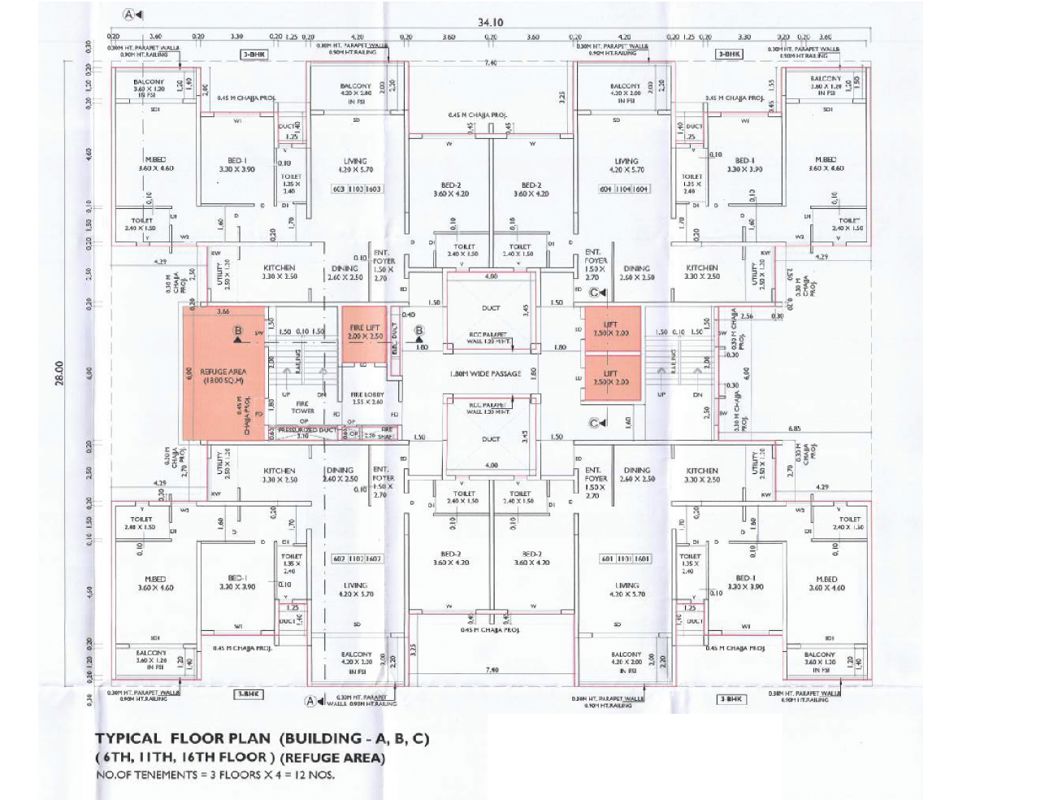 Nanded Saajgiri Floor Plans