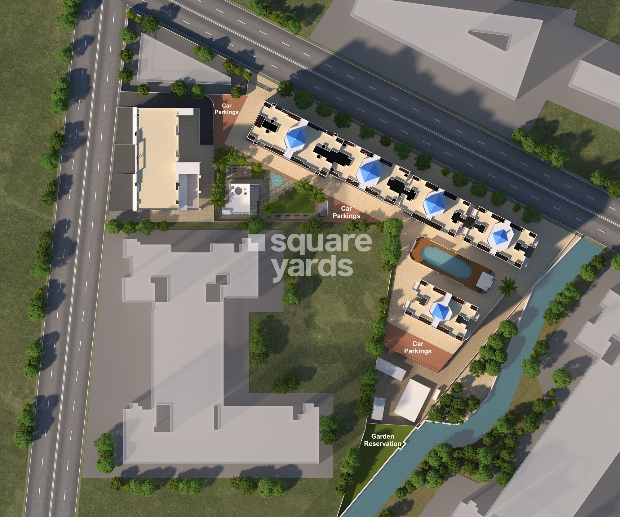 Naren Bliss Phase I Master Plan Image