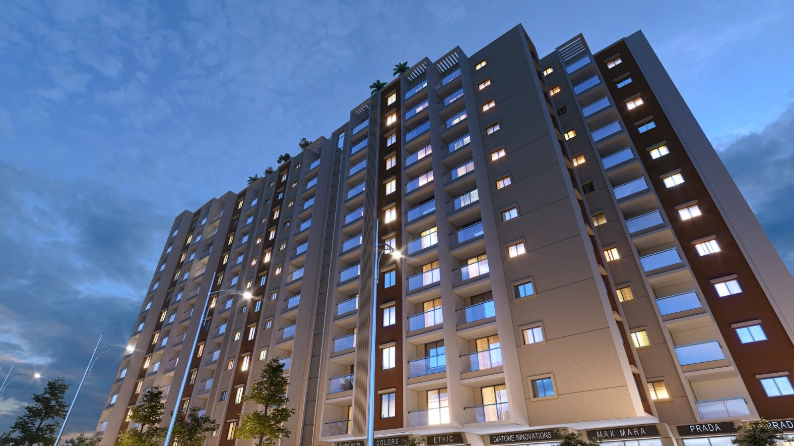 Narsinh Golden Lake Tower View 3