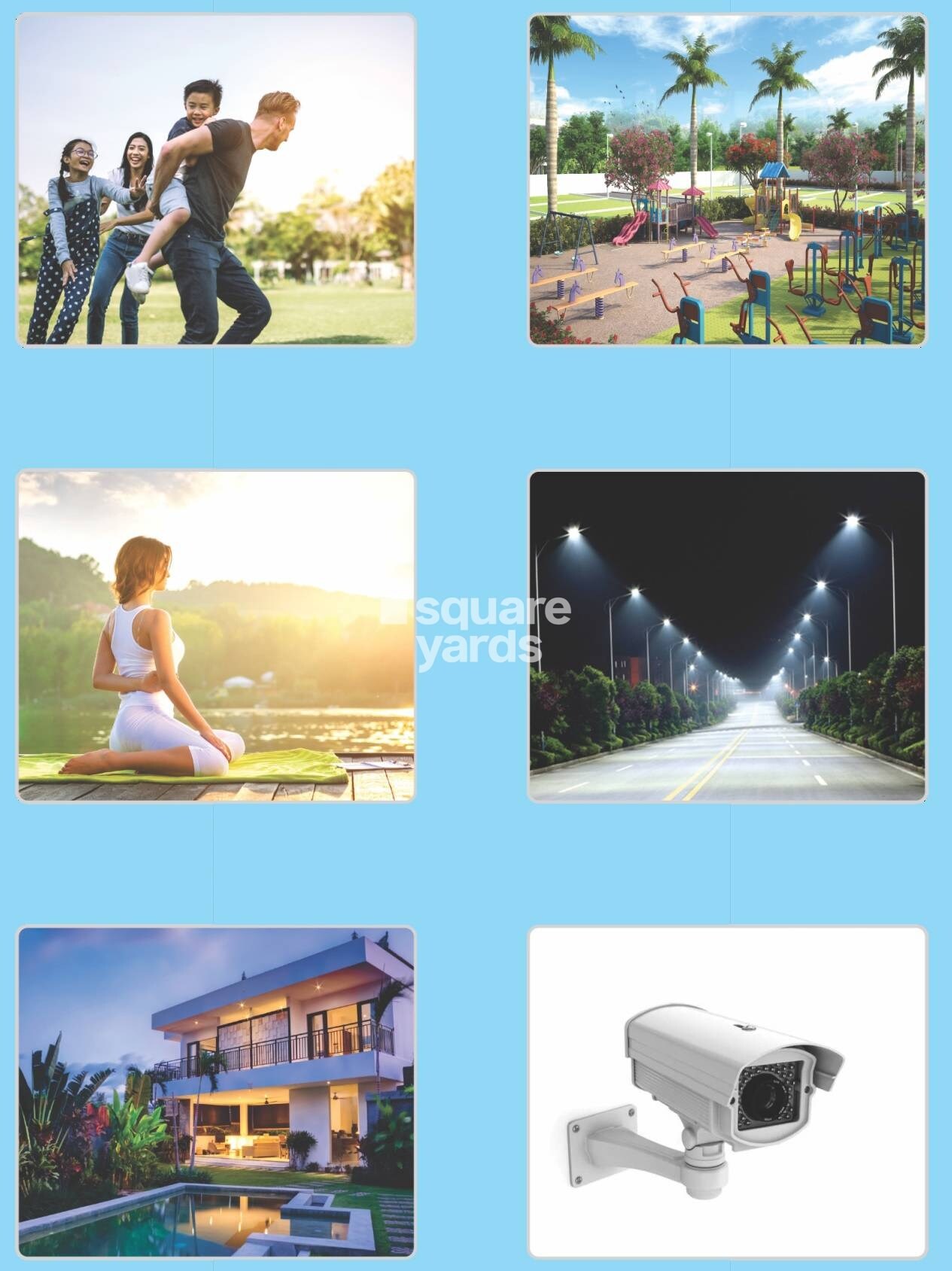 Natraj Gulmohar Villas Amenities-Features