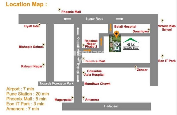 Navalakha Ritz Location Image