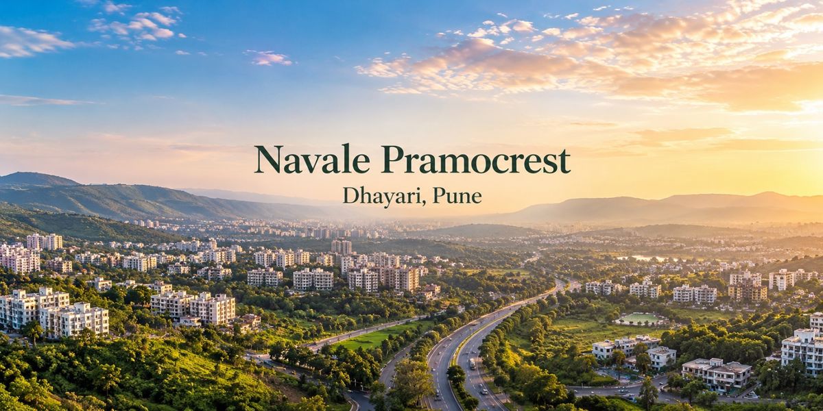 Navale Pramocrest residential project in Dhayari