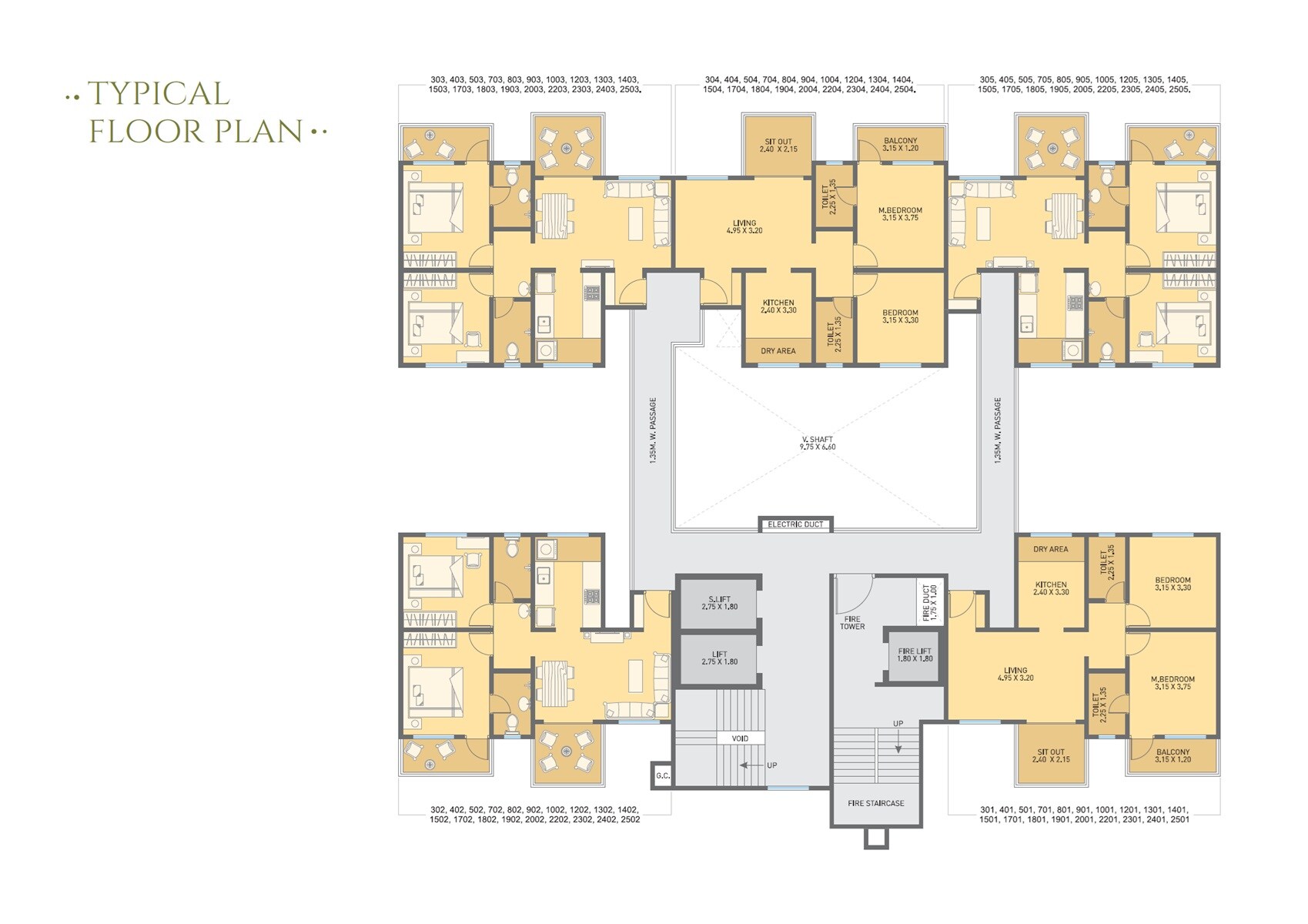NB Bhalchandra Blessings Floor Plans