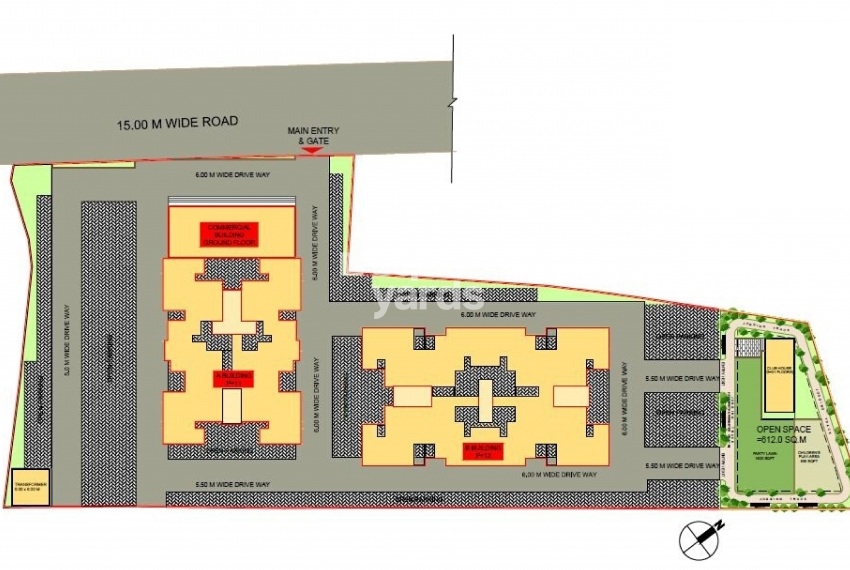 Nest Saswad Aashirwad Homes Master Plan Image