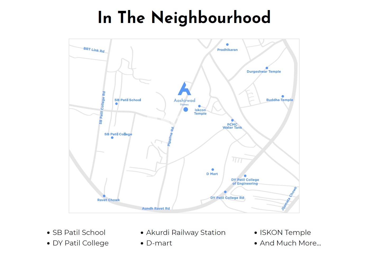 Nest Saswad Aashirwad Homes Location Image