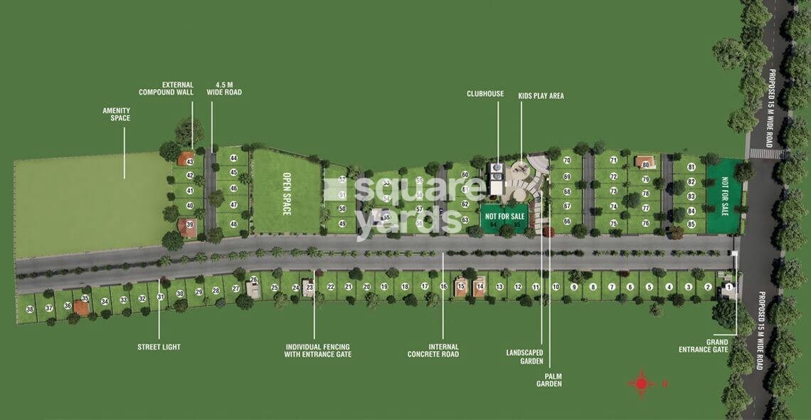 Neuleaf 83 Rising Estates Master Plan 1