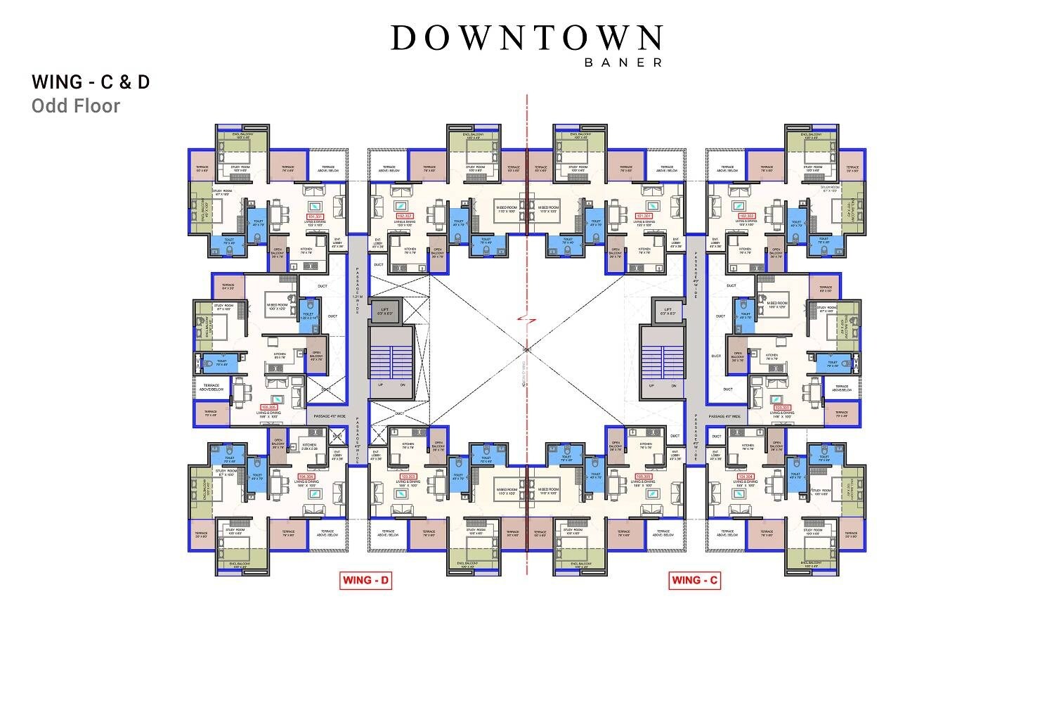 Neuleaf Downtown Floor Plans 2