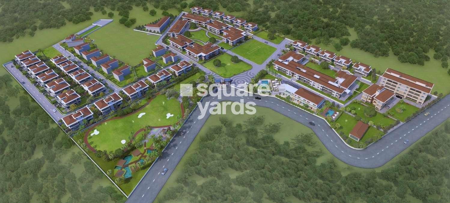 New-Front-Aahana_an aerial view of a city with a large building