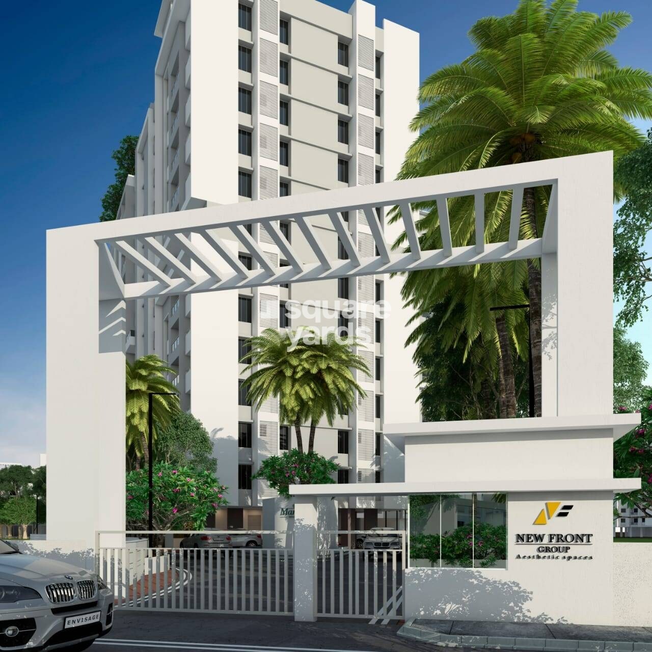 New Front Marvella Entrance View