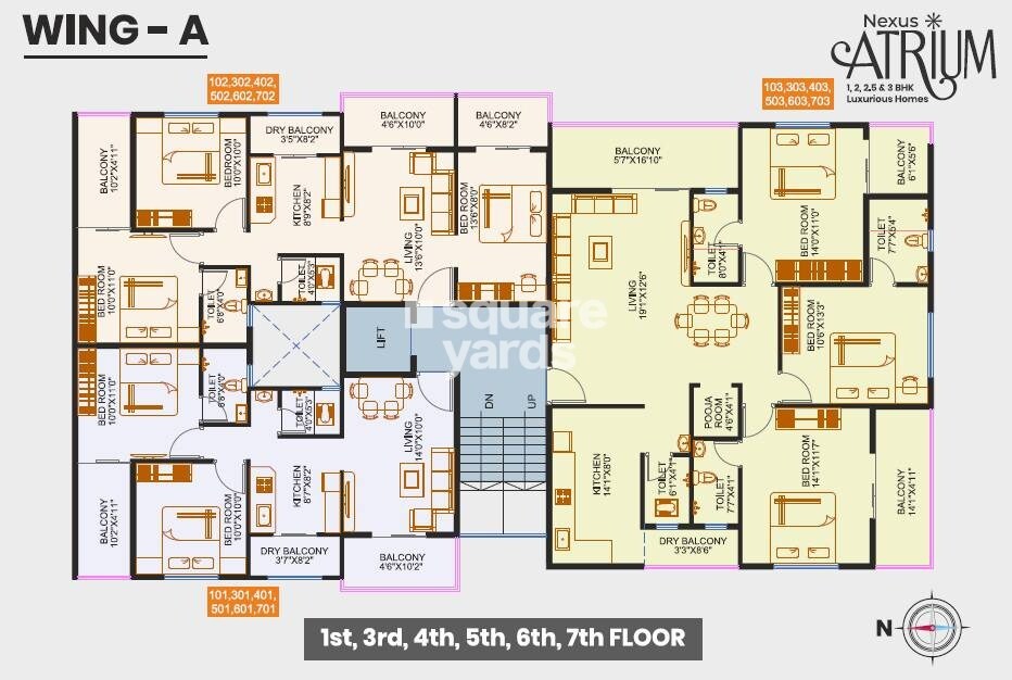 Nexus Atrium Floor Plans 1