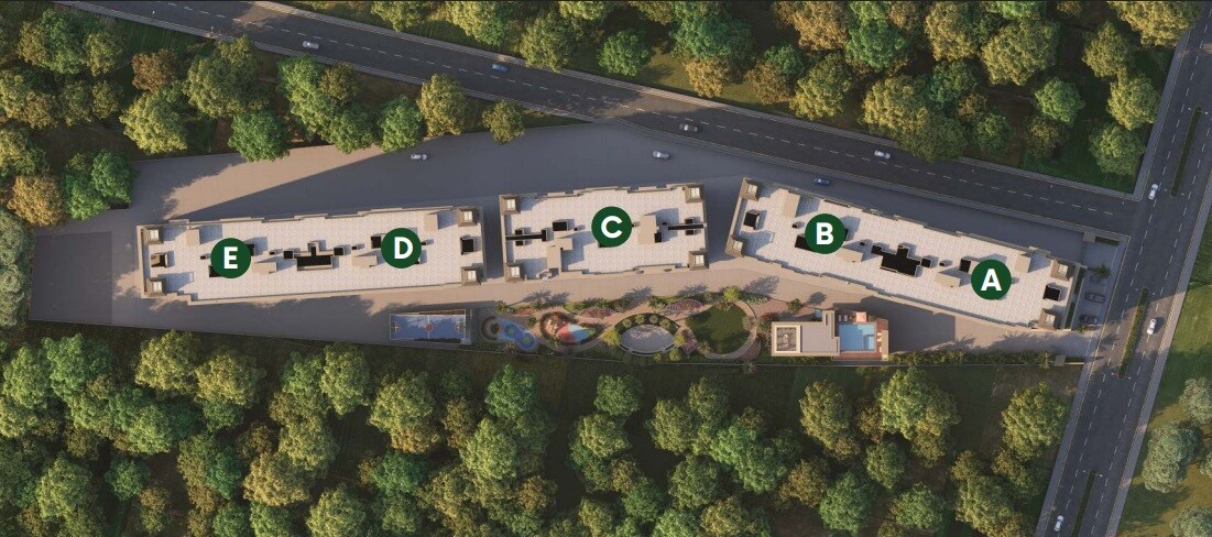 Nexus-Genesis_an aerial view of a train on a track