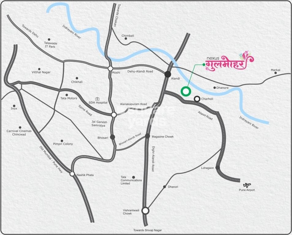 Nexus Gulmohar Location Image