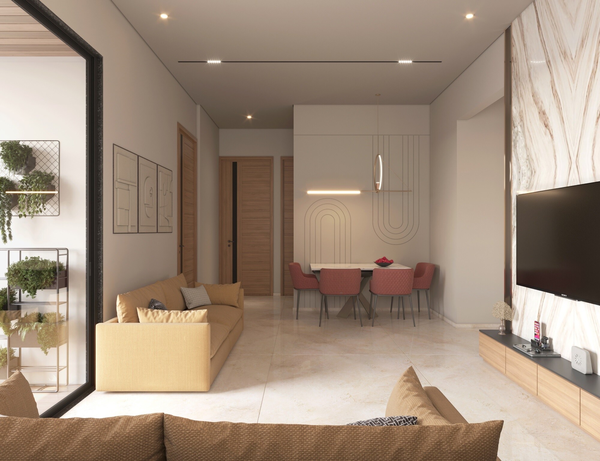 Nexus Westia Apartment Interiors 1