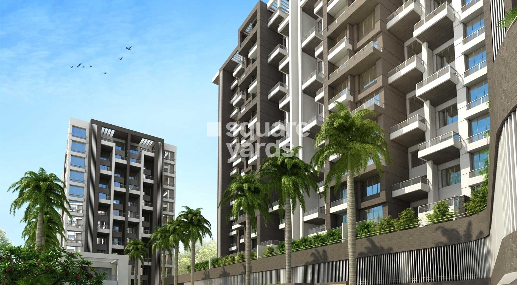 Nirman Altius Wing B Apartment Exteriors