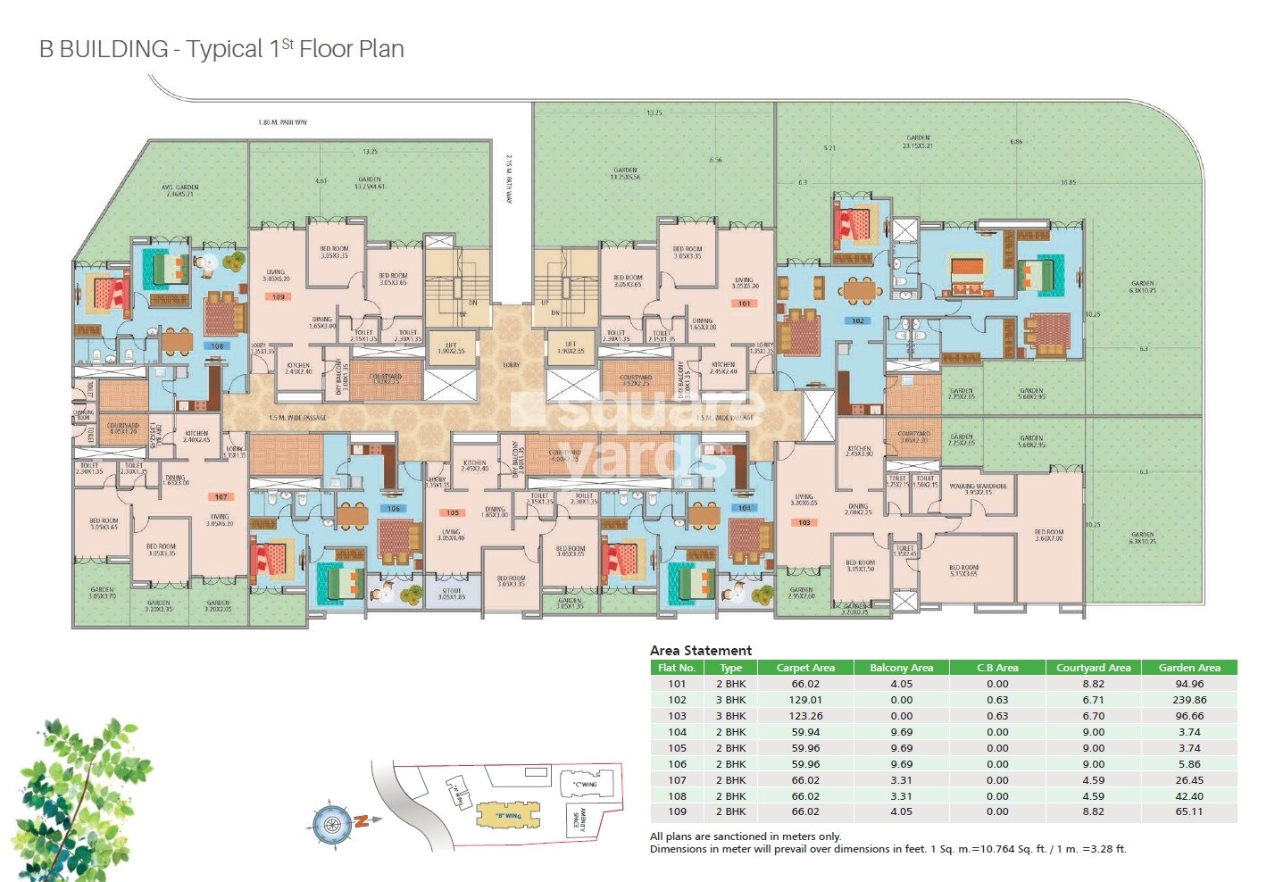 Nirman Altius Wing B Floor Plans 2