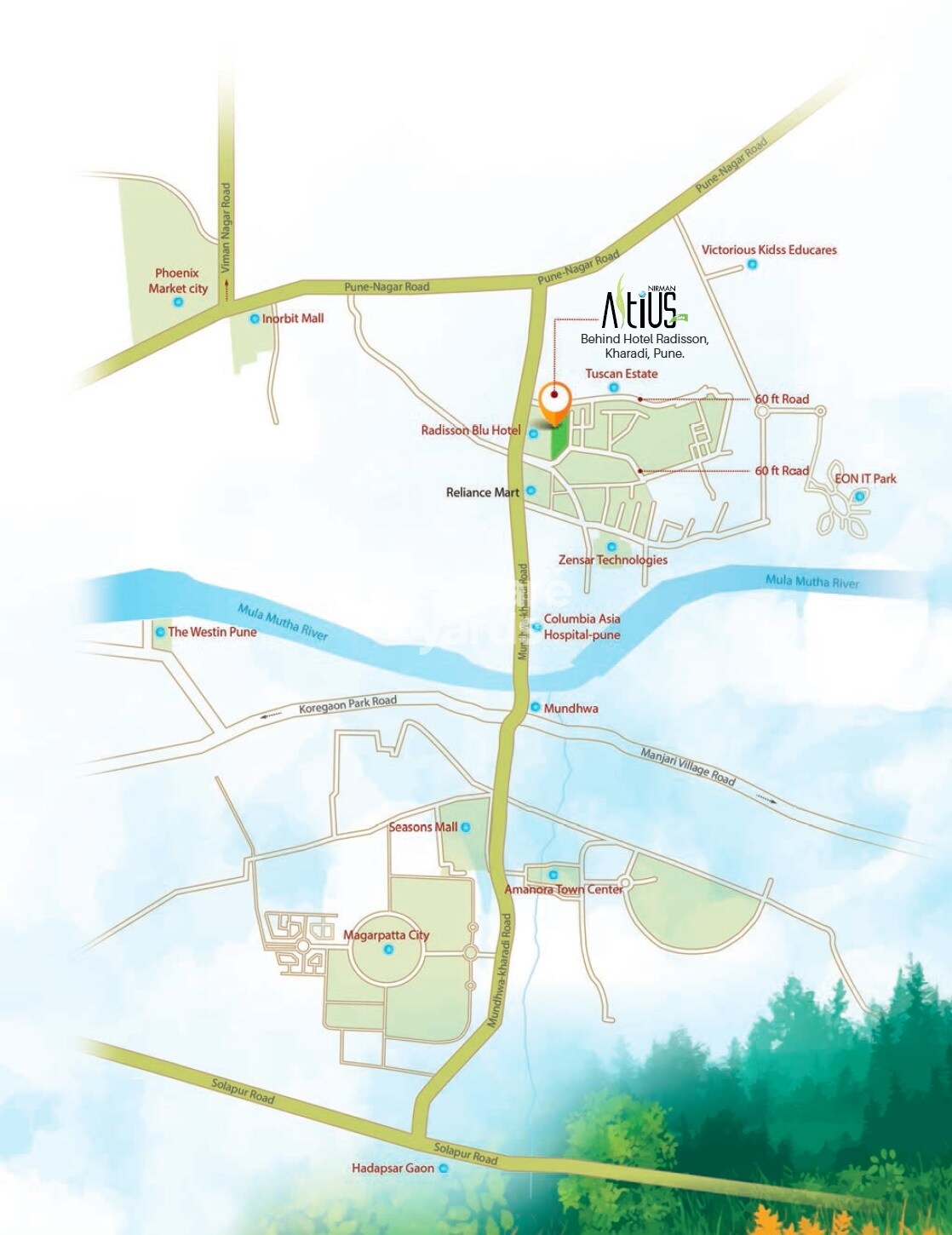 Nirman Altius Wing B Location Image
