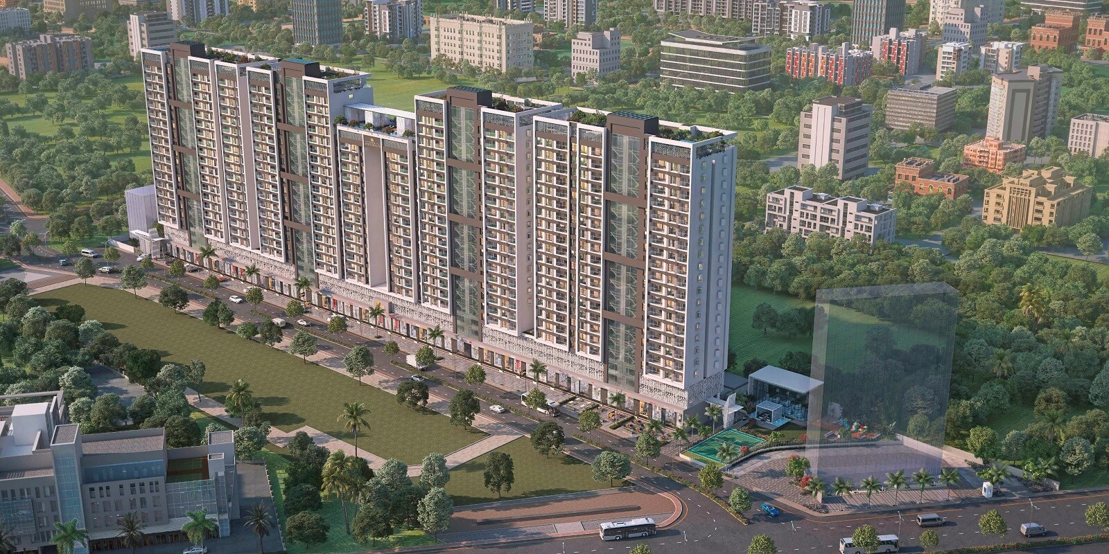 Nirman Astropolis residential project in Tathawade