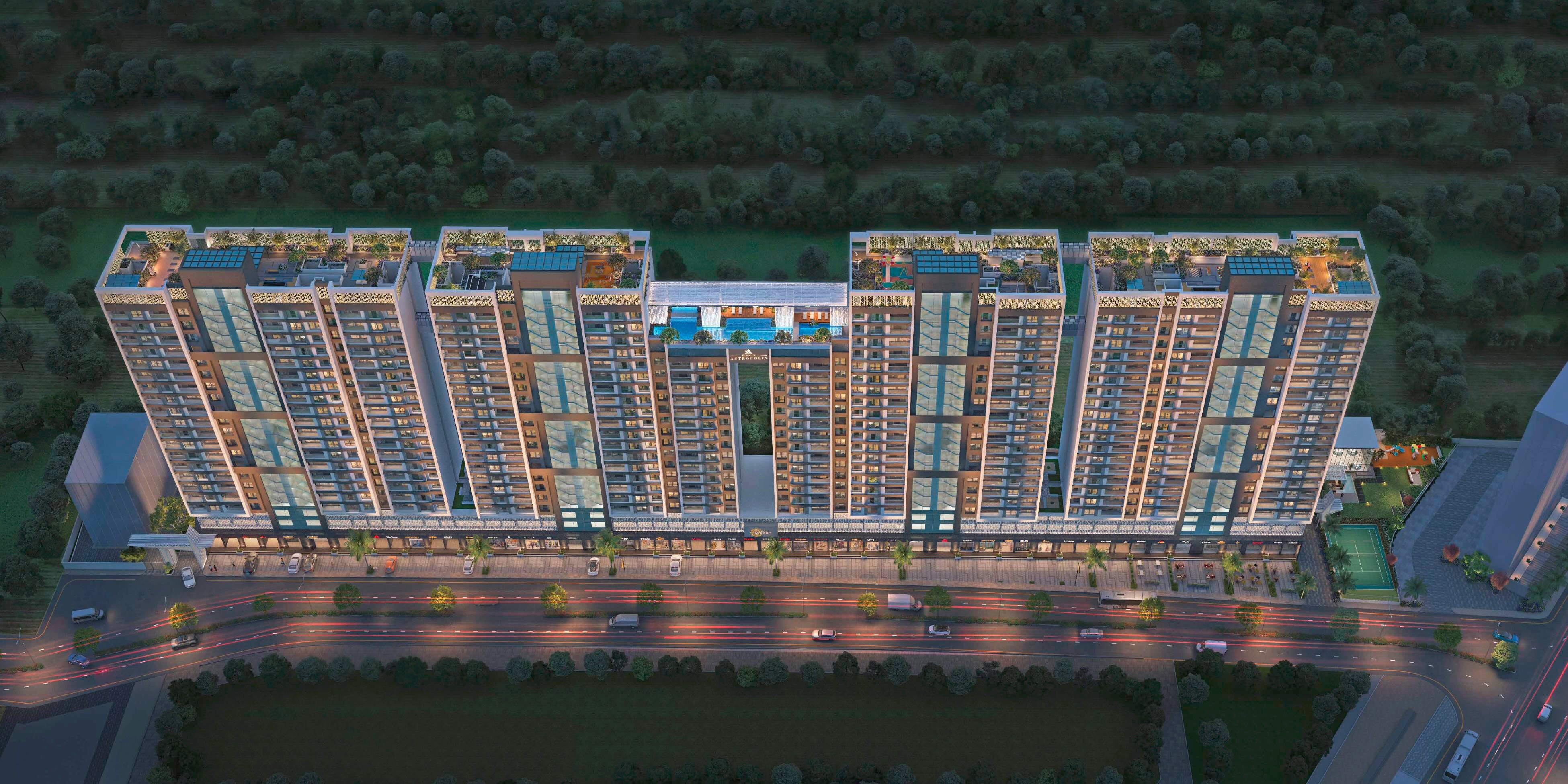 Nirman Astropolis Tower View