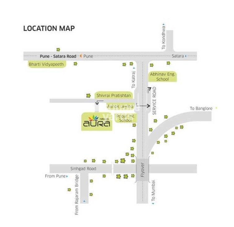 Nirman Aura Location Image