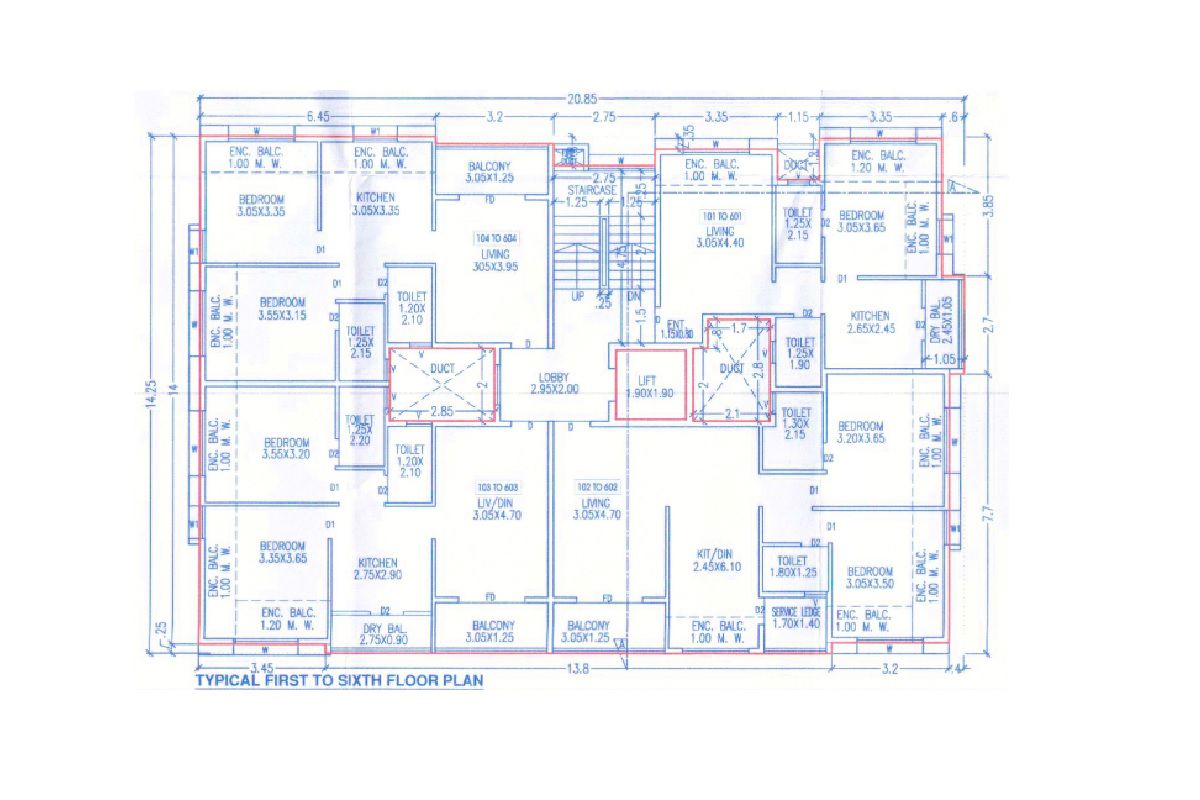 Nirman Elanza Floor Plans