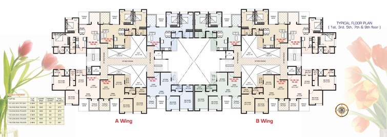 Nirman Silver Mist Floor Plans 1