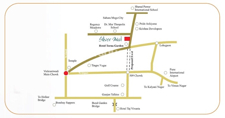 Nirman Silver Mist Location Image