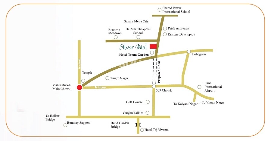 Nirman Silver Mist Location Image