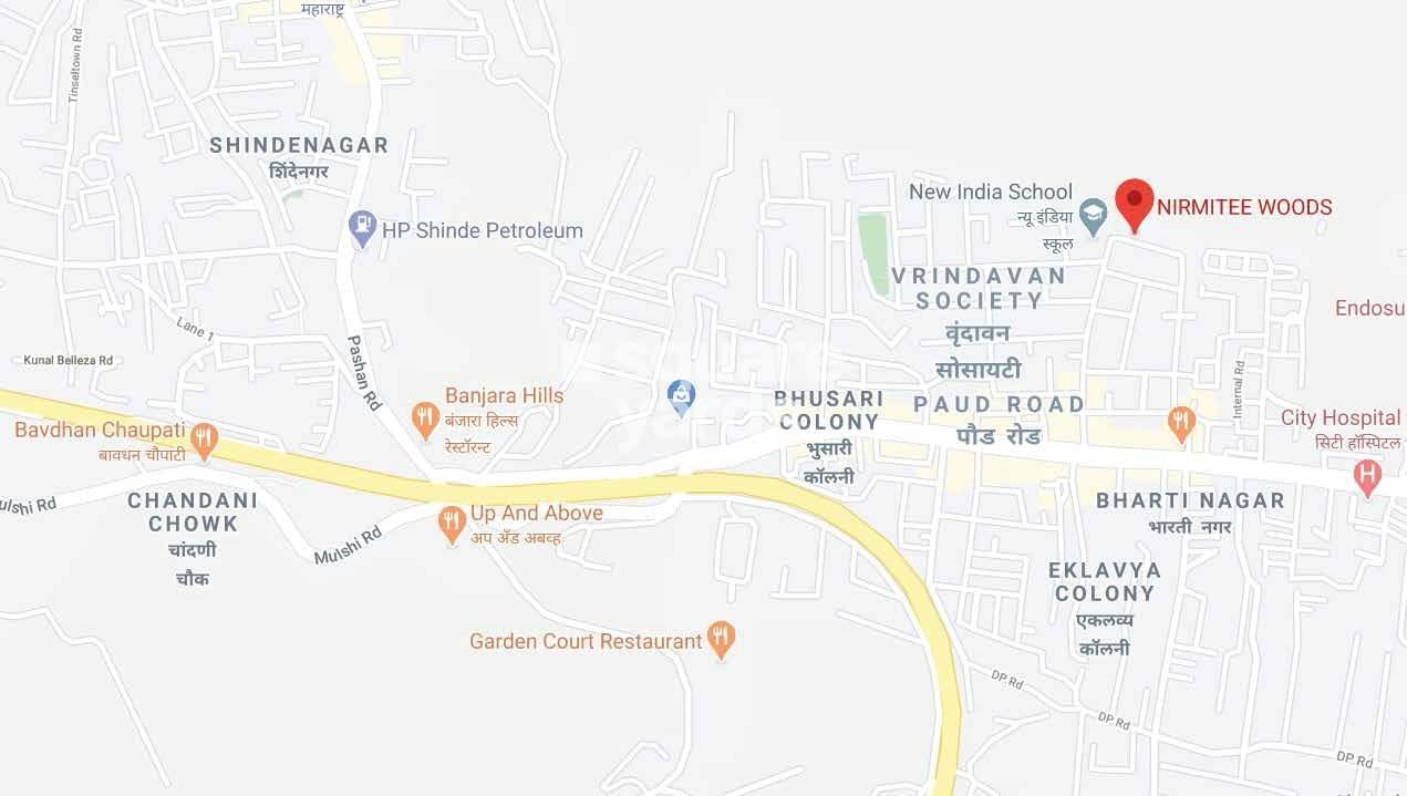 Nirmitee Woods Location Image